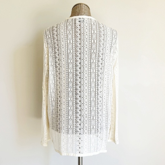 Lanvin Ivory Lace Blouse - Picture 5 of 13